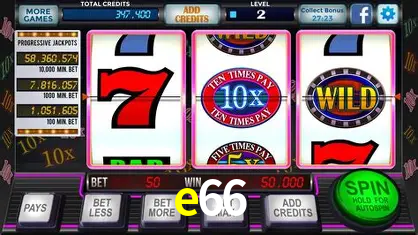 e66: Jogos de Caça-Níqueis-Altas Recompensas, Roleta-Velocidade, Blackjack-Desafios Máximos